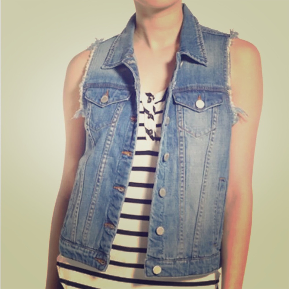 Women’s Blank NYC Meant to be Denim Vest Outerwear